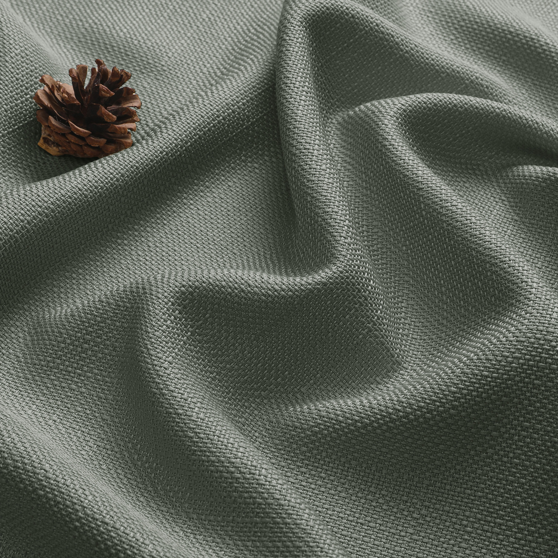 Best-Selling Thick Faux Linen Cafe Curtain │ Customizable │ Light-Filtering Ready-Made for Living Room & Bedroom