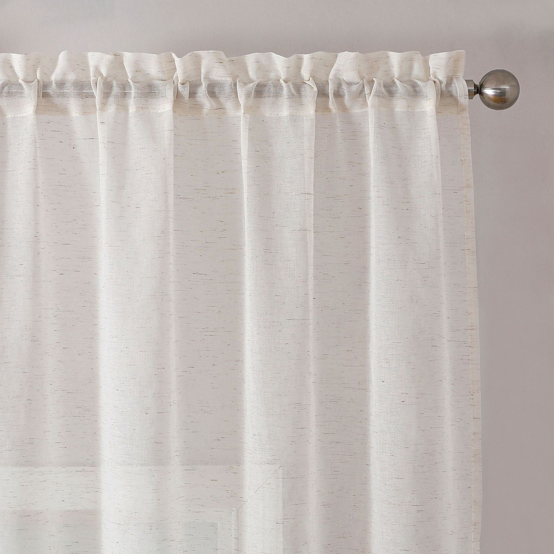 Home Use Polyester-Linen Curtain │ Popular Amazon/TEMU Hot-Selling Sheer │ Customizable Size & Style