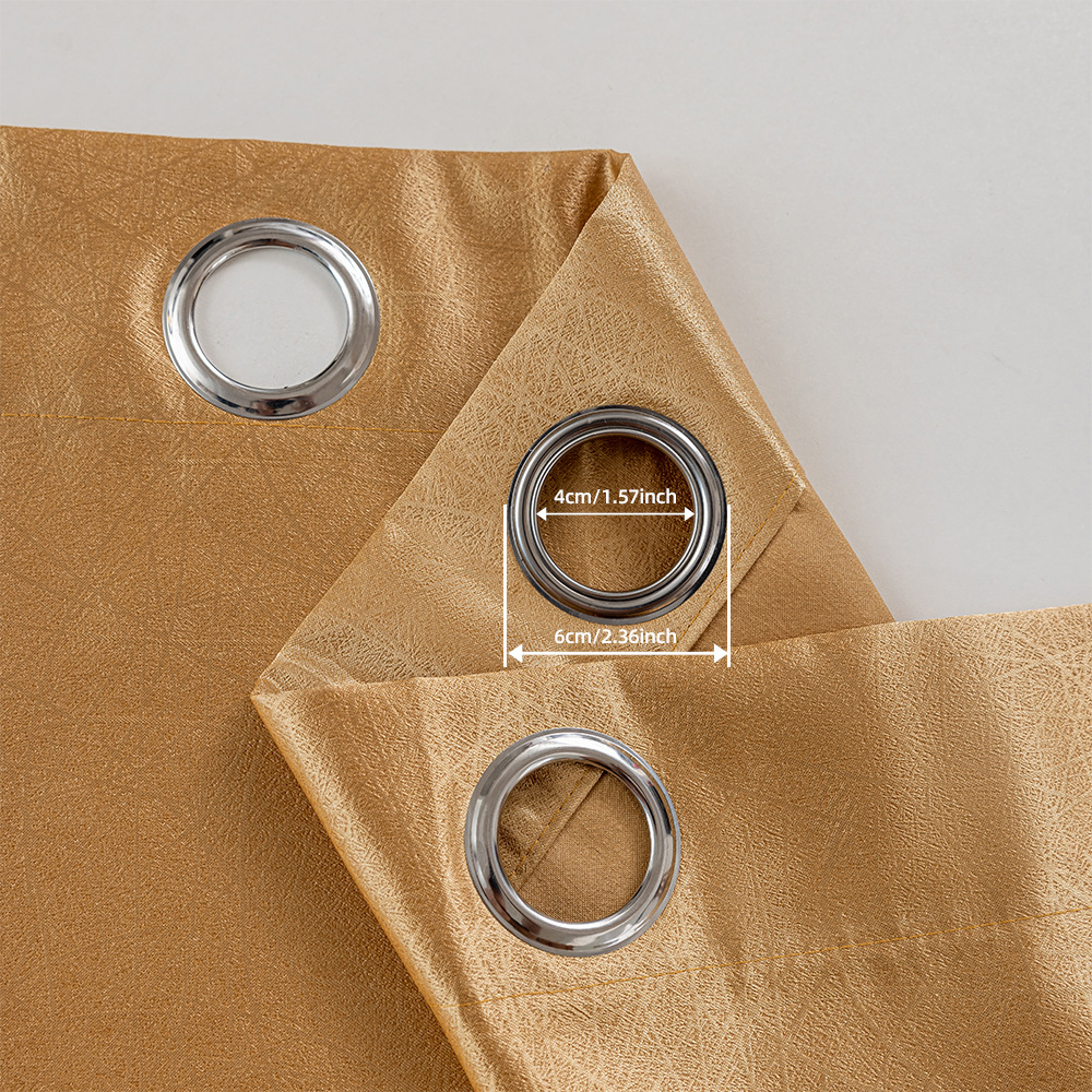 Embossed Grommet Blackout Curtains – Elegant, Functional & Easy to Hang