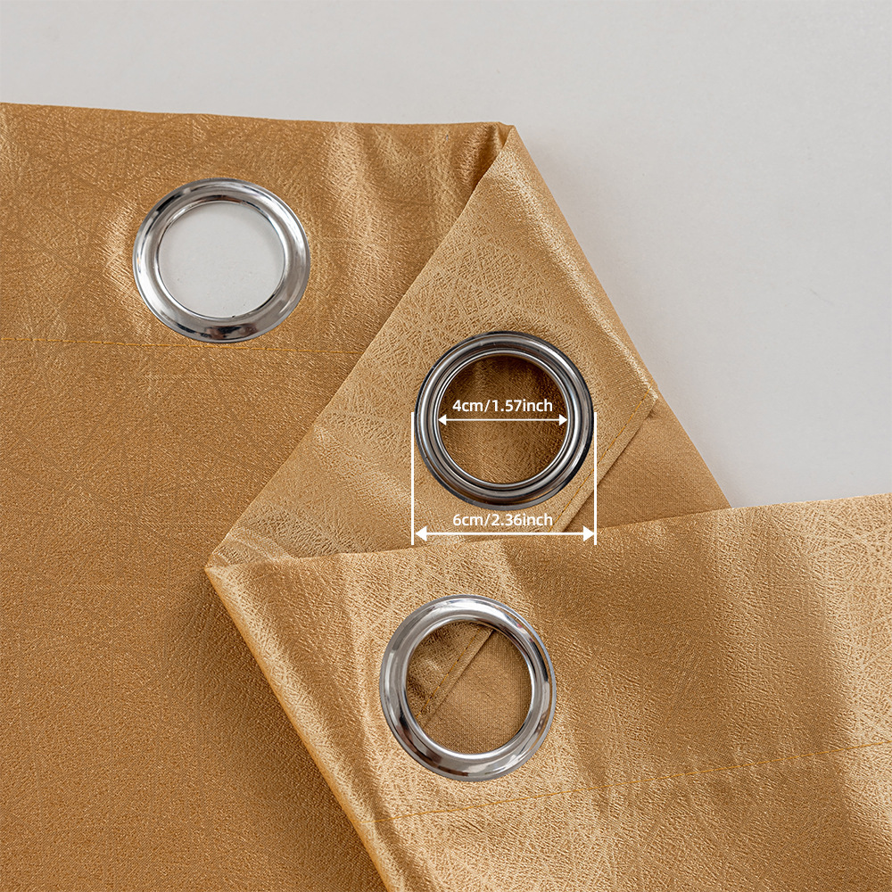 Embossed Grommet Blackout Curtains – Elegant, Functional & Easy to Hang