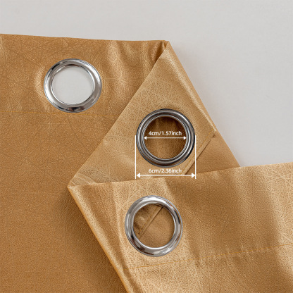 Embossed Grommet Blackout Curtains – Elegant, Functional & Easy to Hang