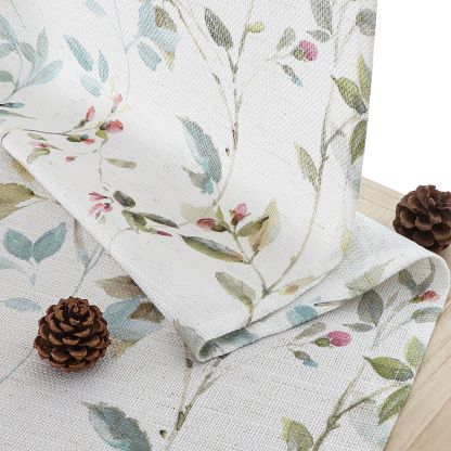 Customizable Printed Kitchen Curtain │ Home Use Floral Sheer │ Hot-Selling Cross-Border New Product