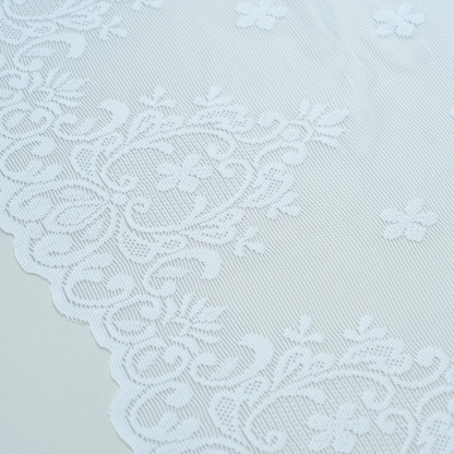 Lace Sheer Short Curtains – Elegant, Airy & Easy to Hang