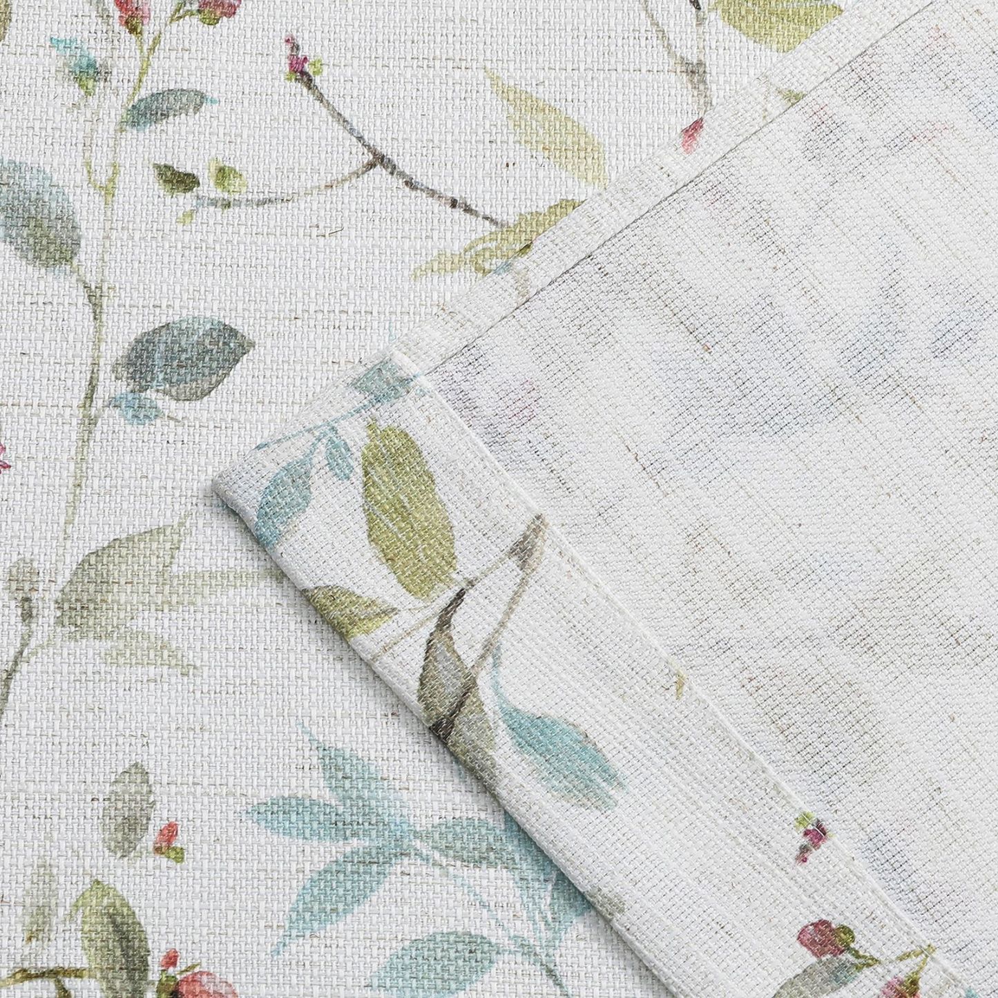 Customizable Printed Kitchen Curtain │ Home Use Floral Sheer │ Hot-Selling Cross-Border New Product