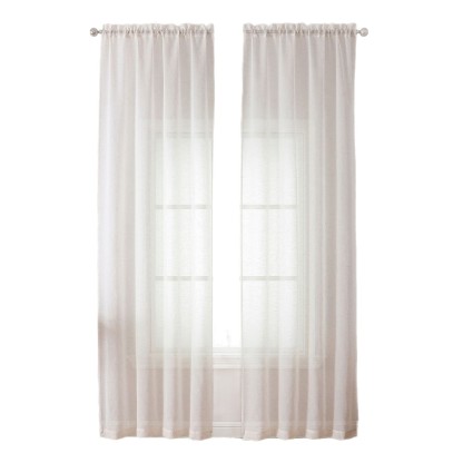 Home Use Polyester-Linen Curtain │ Popular Amazon/TEMU Hot-Selling Sheer │ Customizable Size & Style