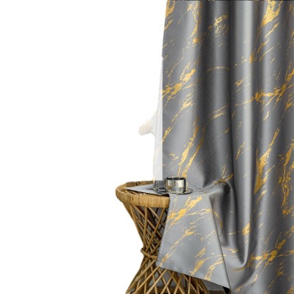 Double-Sided Foil Blackout Curtain │ Reversible │ Full Blackout │ Living Room