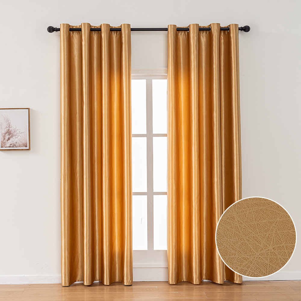 Embossed Grommet Blackout Curtains – Elegant, Functional & Easy to Hang