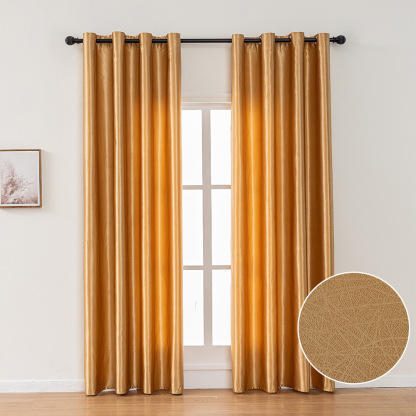 Embossed Grommet Blackout Curtains – Elegant, Functional & Easy to Hang