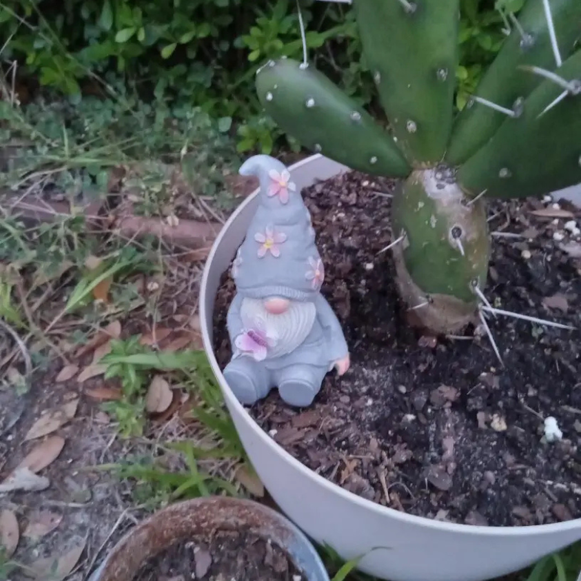 🌟 Titel: 3-teilige Gartenzwerg-Gartenfigur aus Kunstharz – Amerikanischer Landhausstil, wetterfestes Design für den Innen- und Außenbereich