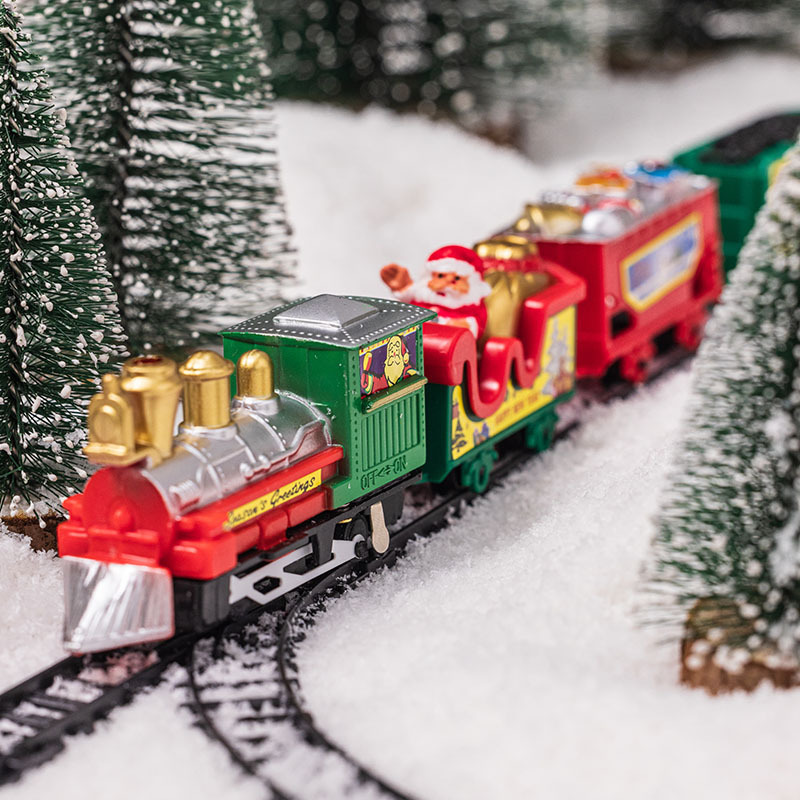 🔥 Letzter Tag: 50 % Rabatt 🚂 Weihnachtsspielzeugeisenbahn