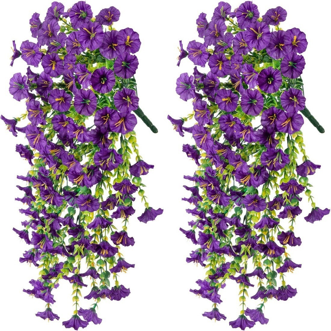 Falsk morgongloryvin - Säsongslösa falska blommor för hem, fest, vägg och trädgård, perfekt som presenter