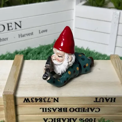 Drei Zwergensoldaten mit AK-47-Gewehren【2 kaufen, versandkostenfrei】