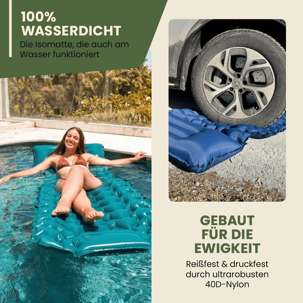 Ultralight & compact sleeping pad - perfect for on the go