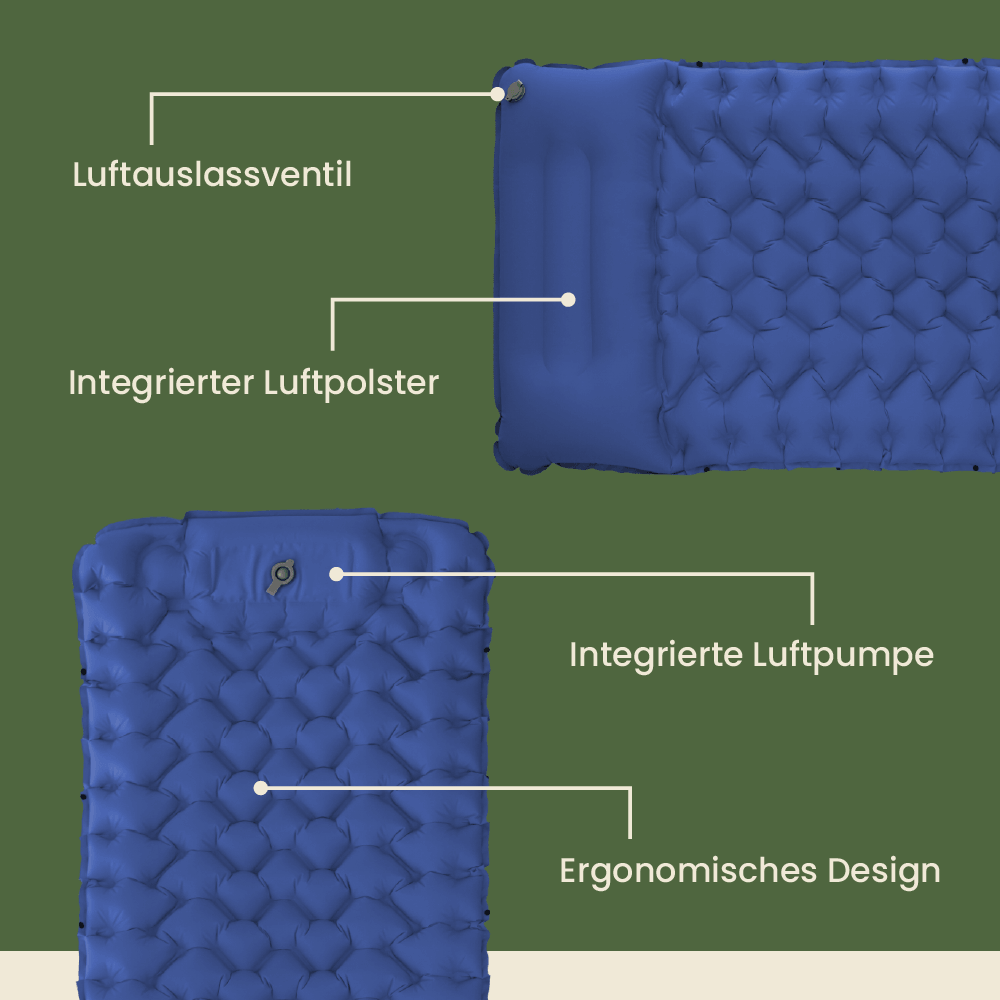 Ultralight & compact sleeping pad - perfect for on the go