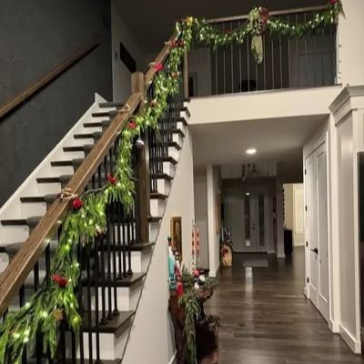 🌲Real Touch Deluxe Norfolk Pine Girland🌿