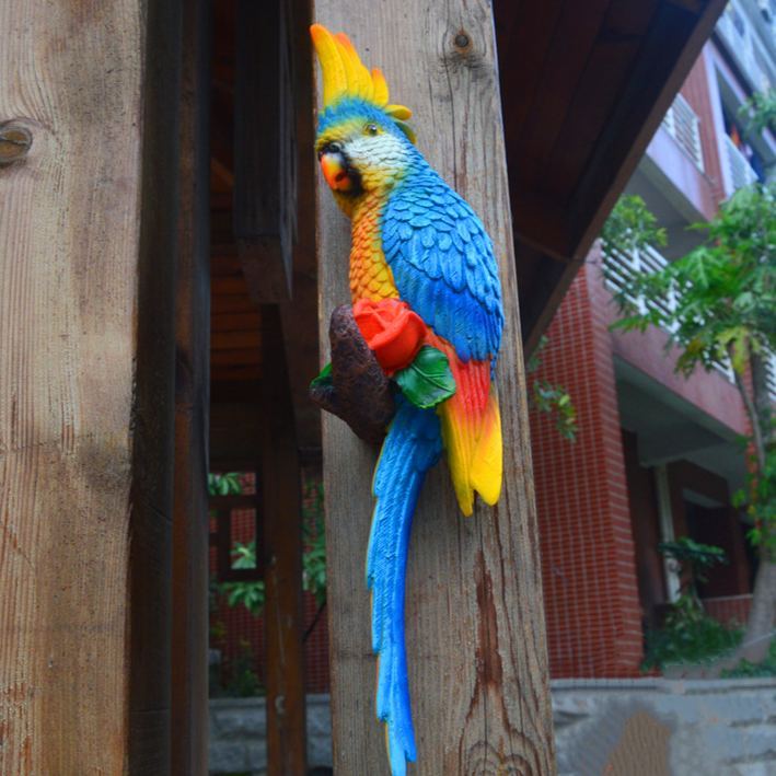 🔥Letzter Tag: 50 % Rabatt auf die naturgetreue Papageien-Skulptur aus Kunstharz – Baumdekoration für den Garten