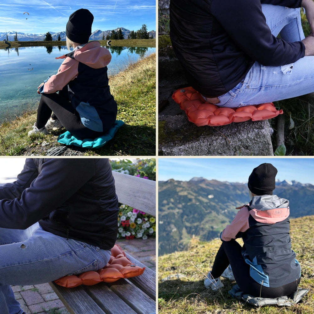 Ultralight & compact seat cushion - perfect for on the go