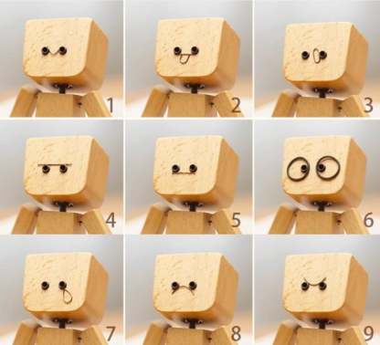 🙂Wippendes Holzmännchen Mit Wohlfühl-Lächeln – Kreatives Auto-Duftaccessoire