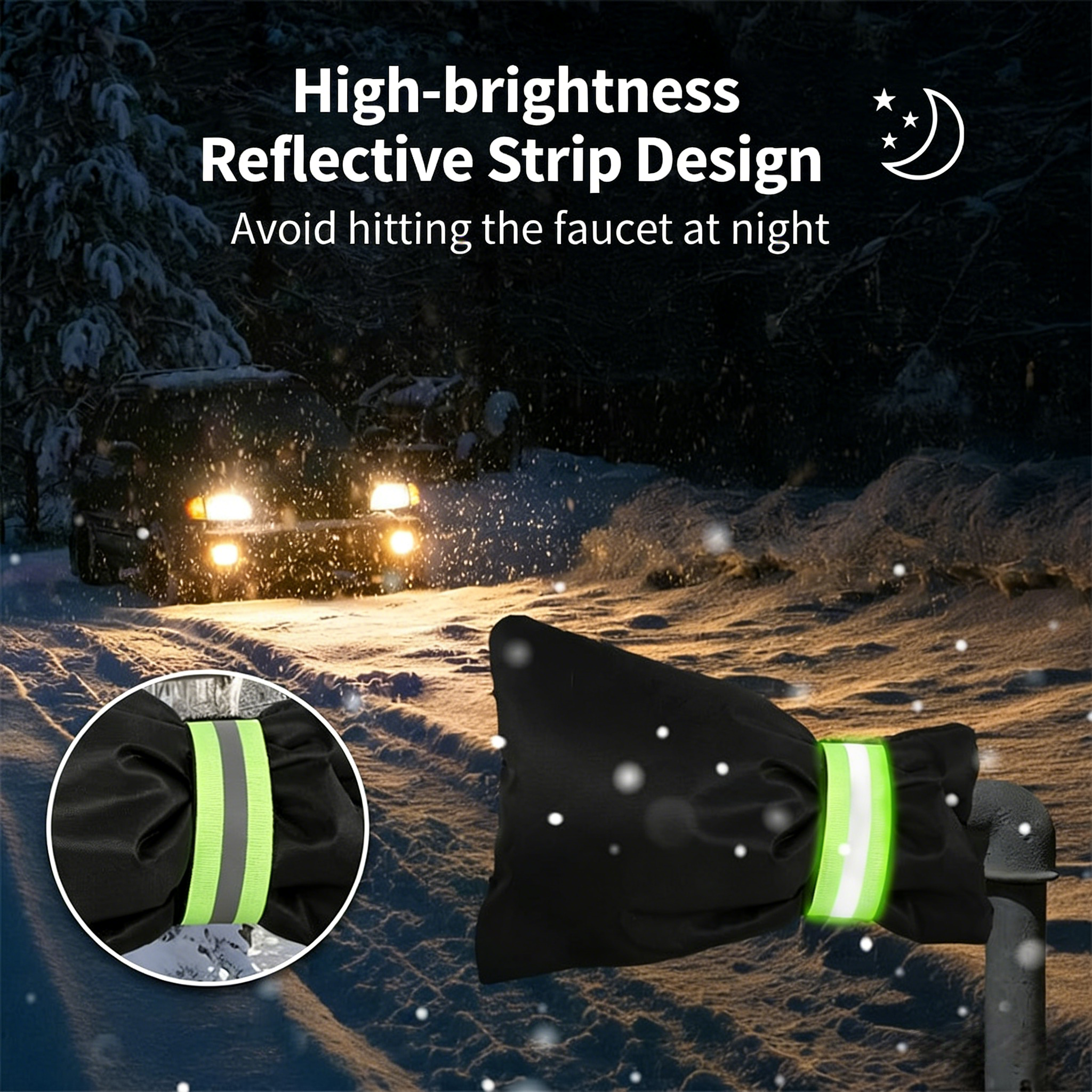 ⚡Last Day 49% OFF🔥8Pack Outdoor Faucet Covers for Winter❄️🚰