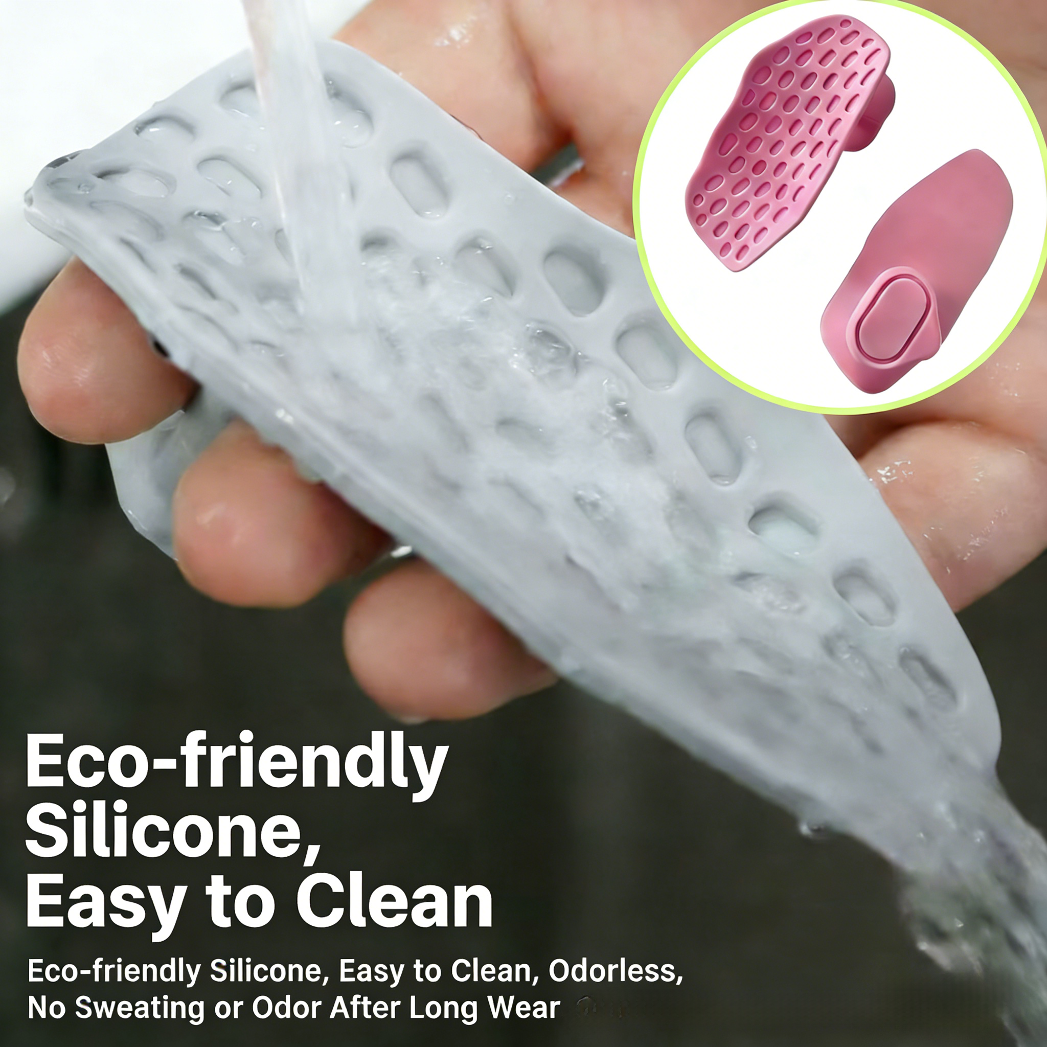 🔥LAST DAY 50% OFF-🏋️‍Fitness Silicone Hand Grip Strengthener⭐