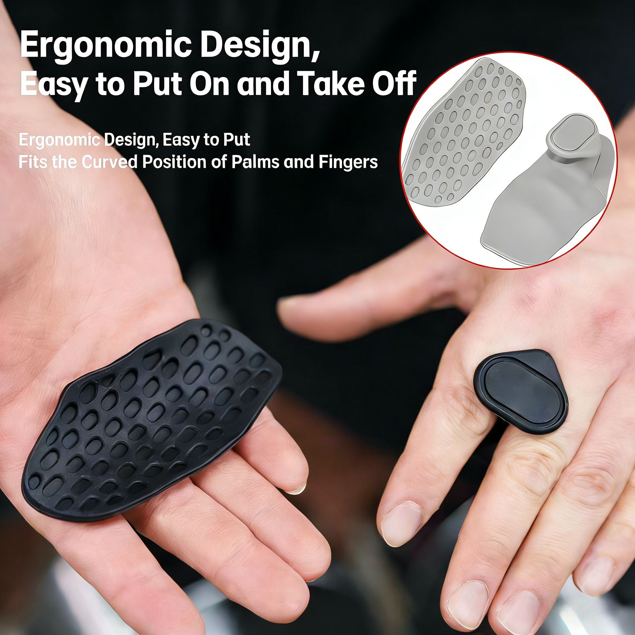 🔥LAST DAY 50% OFF-🏋️‍Fitness Silicone Hand Grip Strengthener⭐