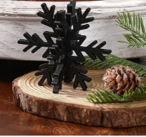 🔥Christmas 3D Snowflakes for Winter Wonderland Party Home Office ( 3Pcs )⭐❄