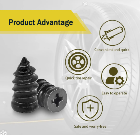 🔥LAST DAY ONLY 49% OFF - 🛠️Vacuum Tire Repair Nail🛠️