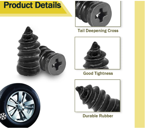 🔥LAST DAY ONLY 49% OFF - 🛠️Vacuum Tire Repair Nail🛠️
