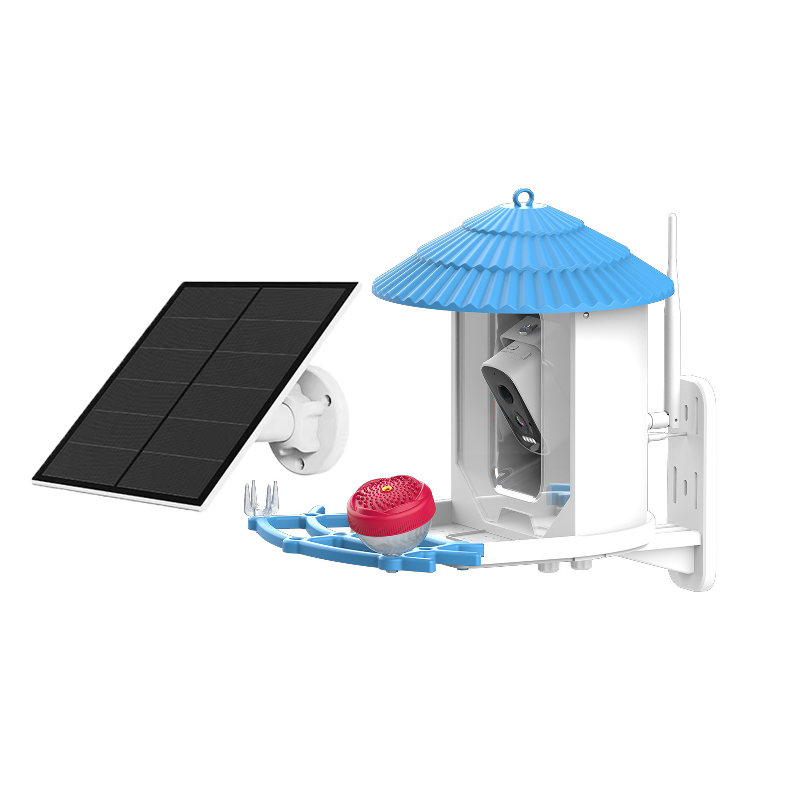 🔥LAST DAY 50% OFF👀🐦Bird Feeder with Camera and Solar Panel🧓💖