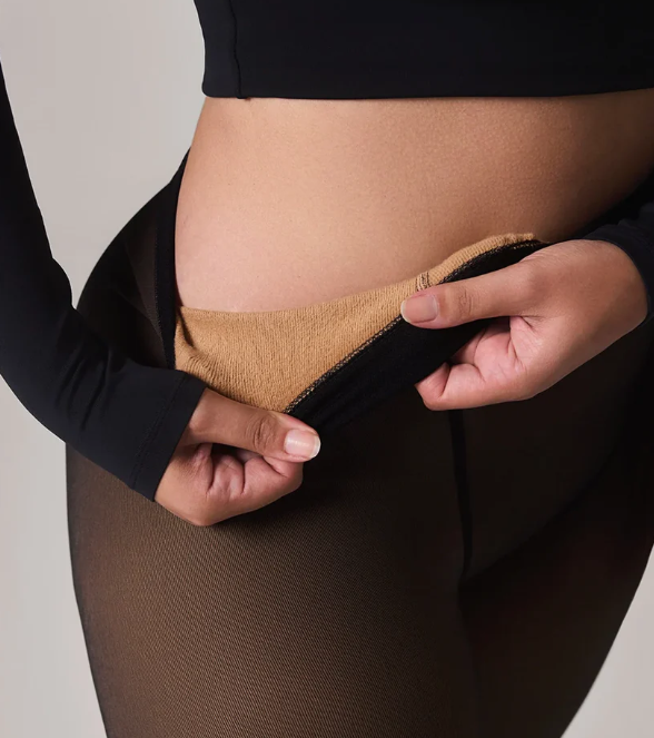 💃LAST DAY SALE 40% OFF!⚡50K+ SOLD!❄️One-Seam Shaping Fleece Leggings✨Stay Warm & Look Snatched. 💕