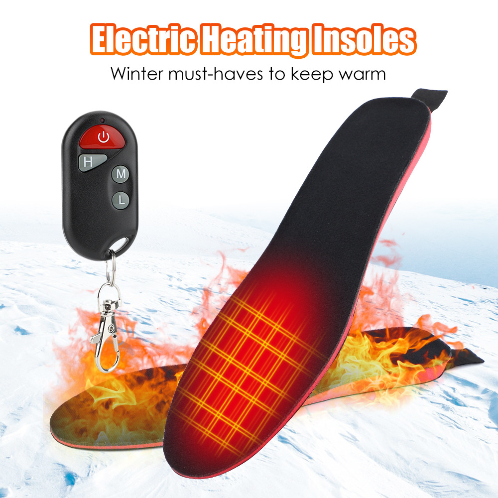🔥HOT SALE 35% OFF❄️Heated Insoles for Women Men with Remote Control 3 Heat Settings🦶