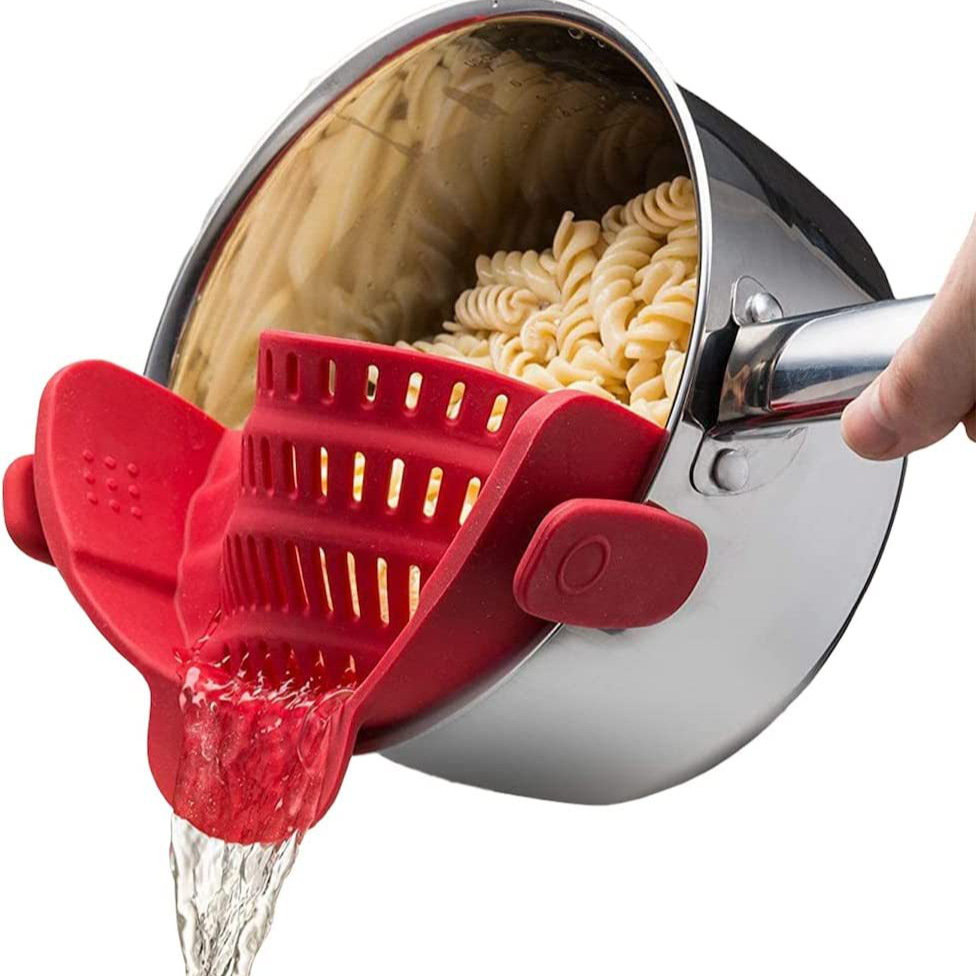🔥LAST DAY 50% OFF🌟 High-Quality Silicone Material🔥Silicone Clip-On Colander
