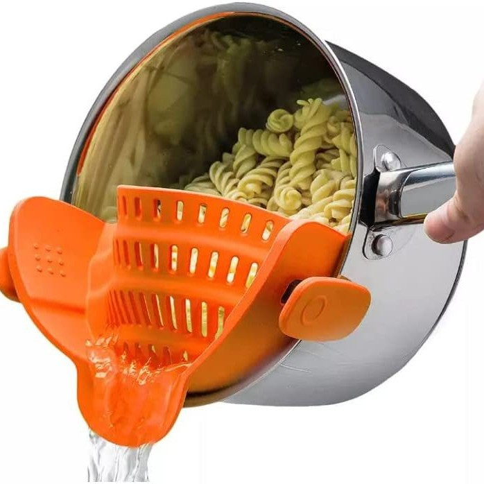 🔥LAST DAY 50% OFF🌟 High-Quality Silicone Material🔥Silicone Clip-On Colander