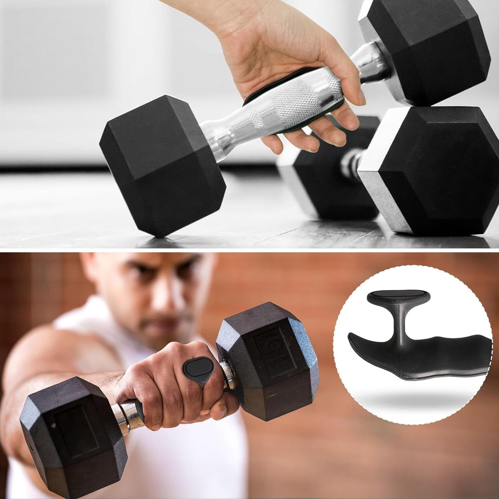 🔥LAST DAY 50% OFF-🏋️‍Fitness Silicone Hand Grip Strengthener⭐