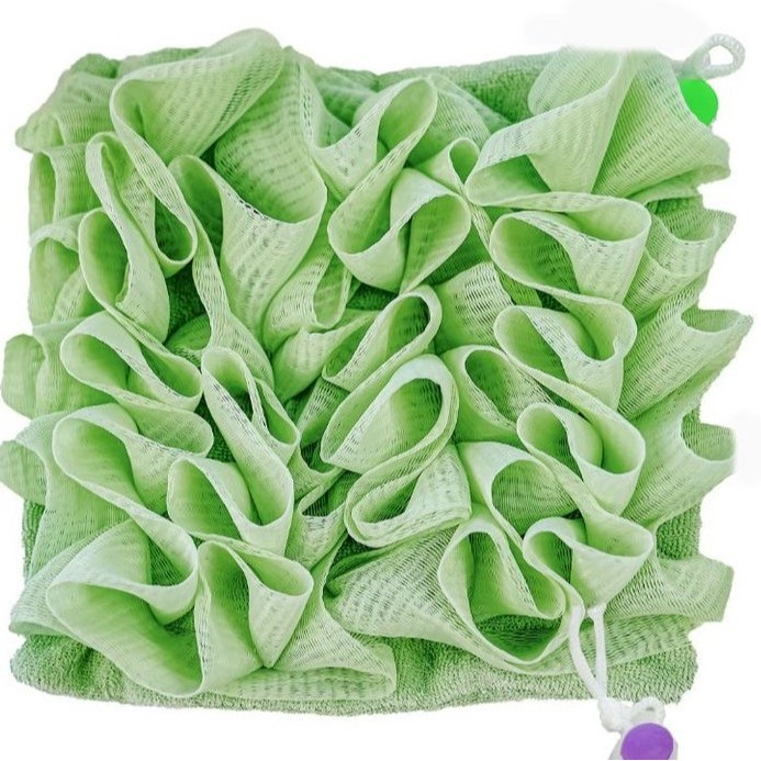 🔥LAST DAY 50% OFF🚿 Double-sided bath sponge can be used with soap🧼