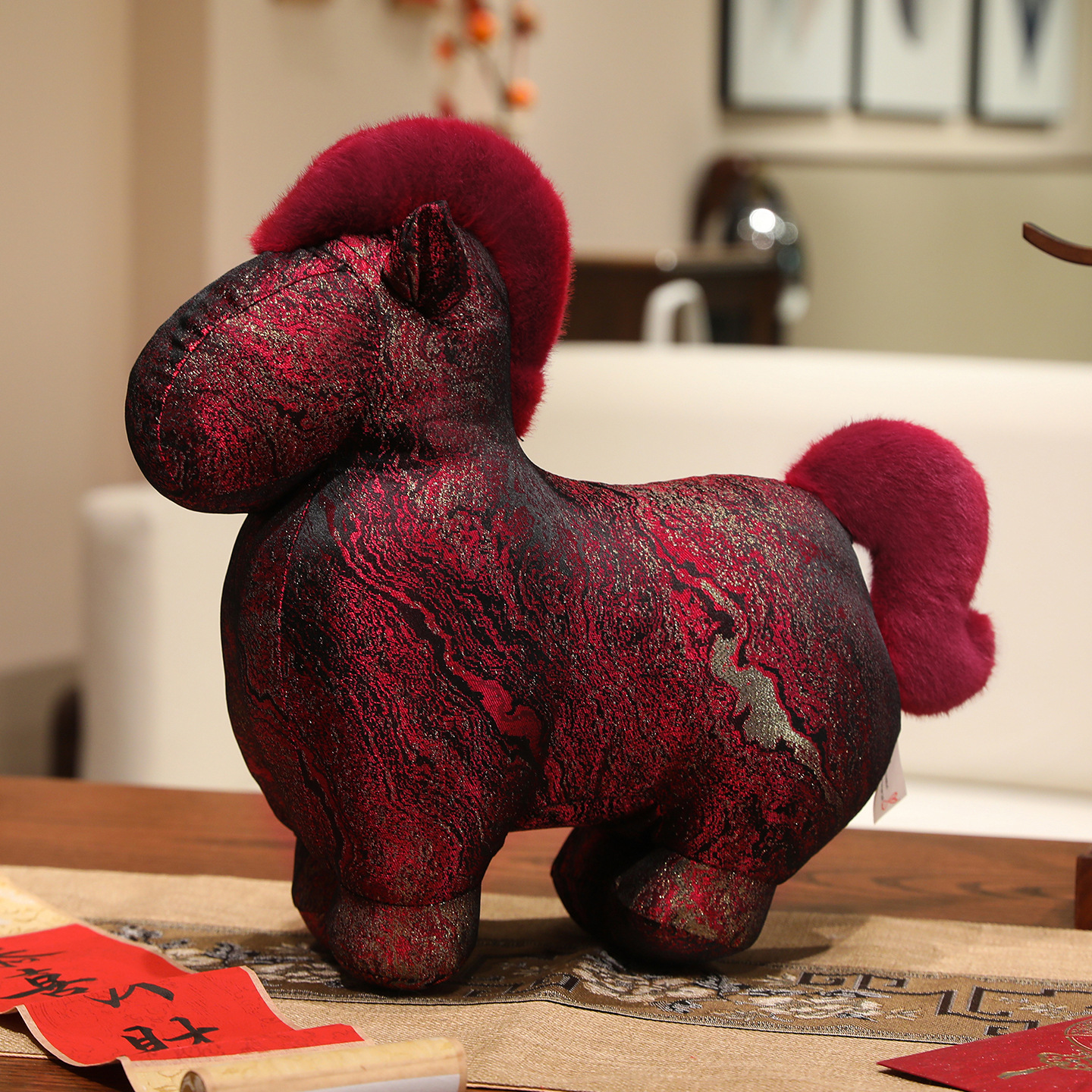 🔥LAST DAY 50% OFF🐴 2026 Year of the Horse Mascot Plush Toys: Crying Horse and Laughing Horse✨🎉