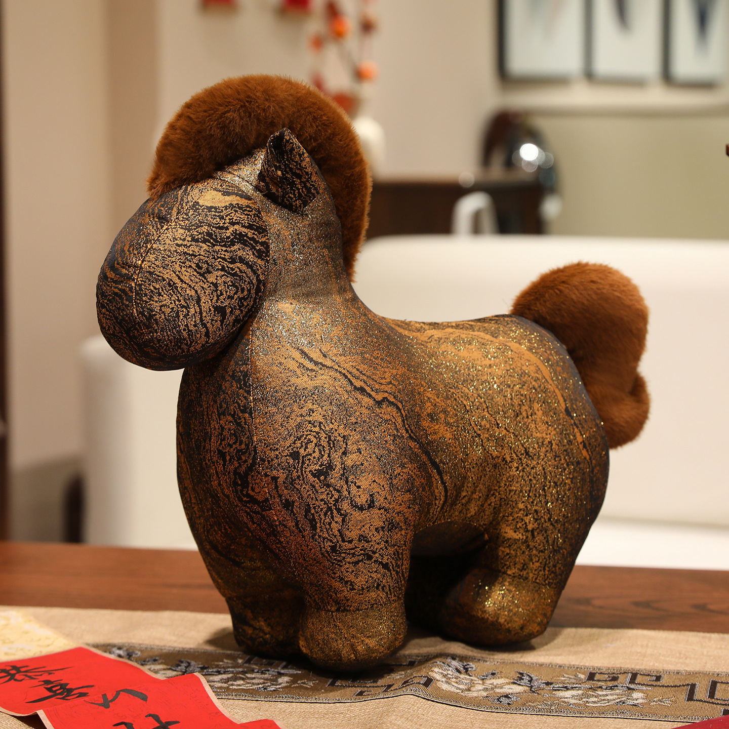 🔥LAST DAY 50% OFF🐴 2026 Year of the Horse Mascot Plush Toys: Crying Horse and Laughing Horse✨🎉