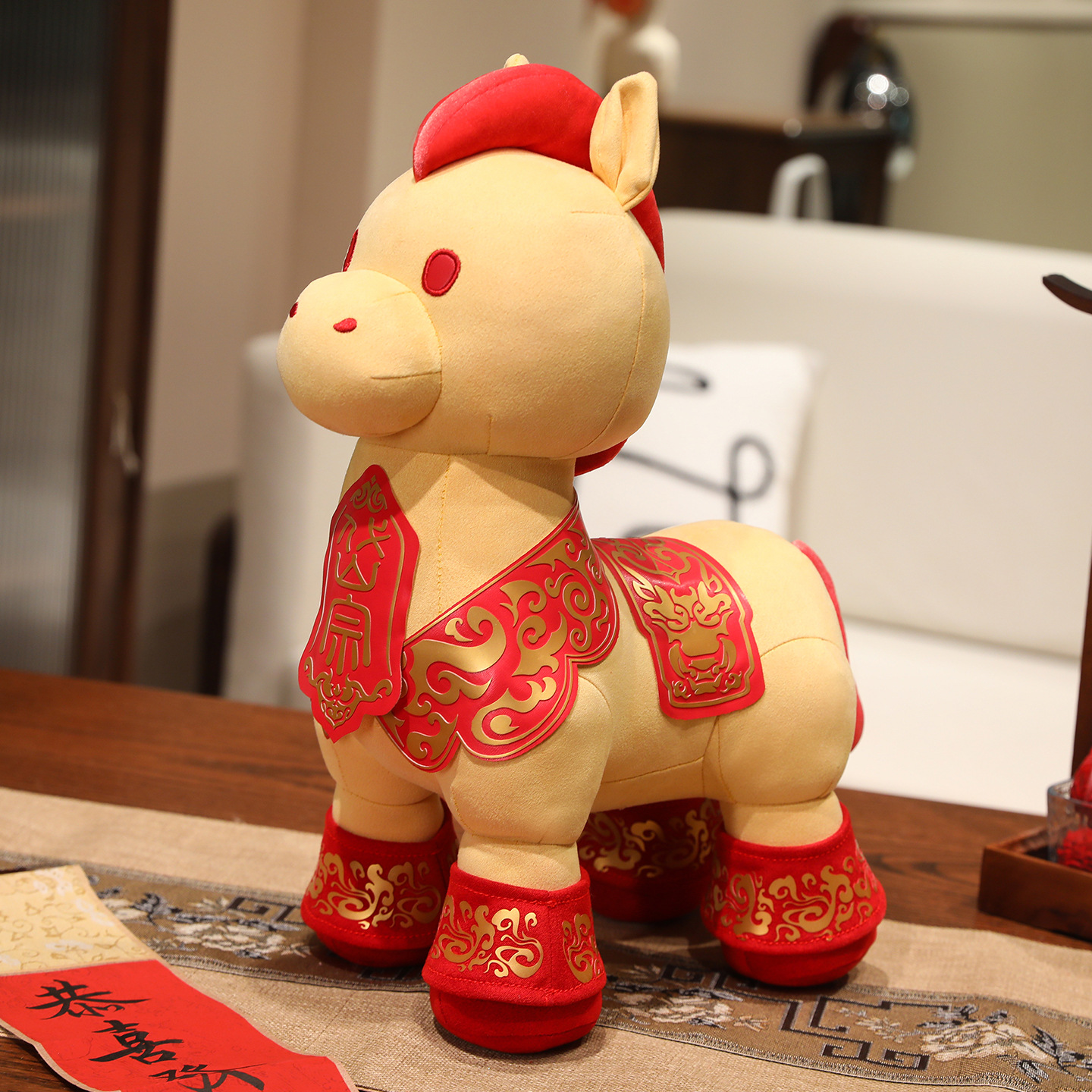 🔥LAST DAY 50% OFF🐴 2026 Year of the Horse Mascot Plush Toys: Crying Horse and Laughing Horse✨🎉