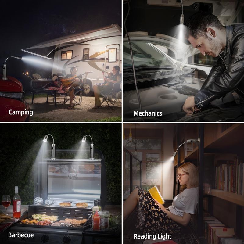 🔥Last Day Promotion 25% OFF🔥 - Magnetic Ultra-Bright Barbecue Grill Light with LED Lights
