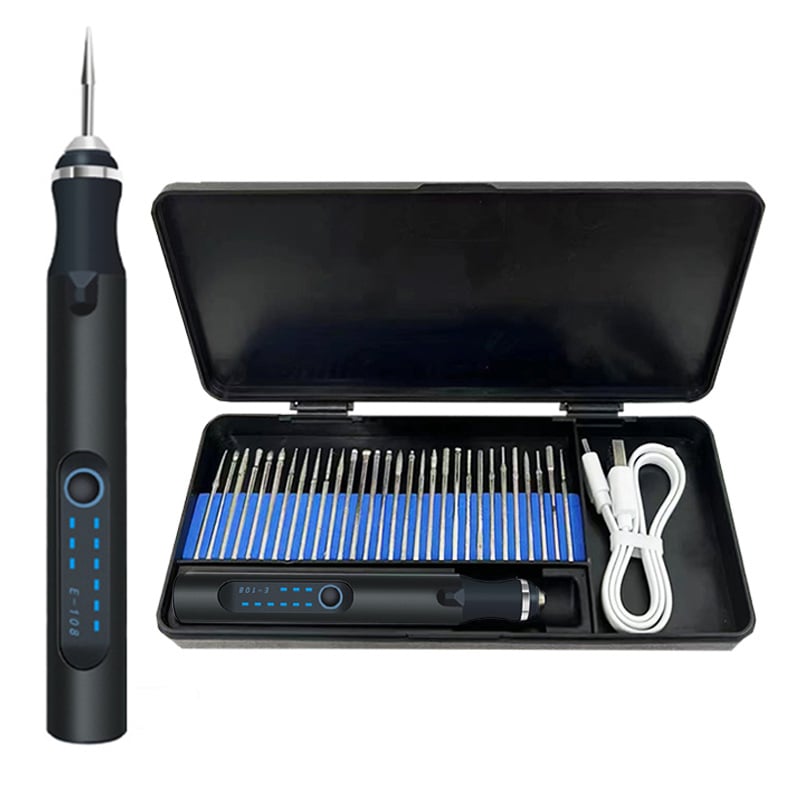 ⏰Last 4 hours Sale: Save 49%🔥Resparked Customizer Engraving Pen with 3 speed adjustment speeds✨