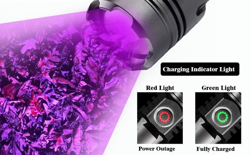 Rechargeable Blood Tracking Light for Night Hunting 2000 Lumens Blood Trail Tracking Flashlight Gifts for Hunter handheld powerful Festival Gift Rechargeable Blood Tracking Light for Night Hunting 2000 Lumens Blood Trail Tracking Flashlight Gifts for Hunter handheld powerful Festival Gift