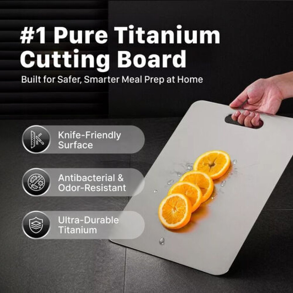 🔥LAST DAY 49% OFF - 2026 New  TitanPro© Cutting Board 🎁