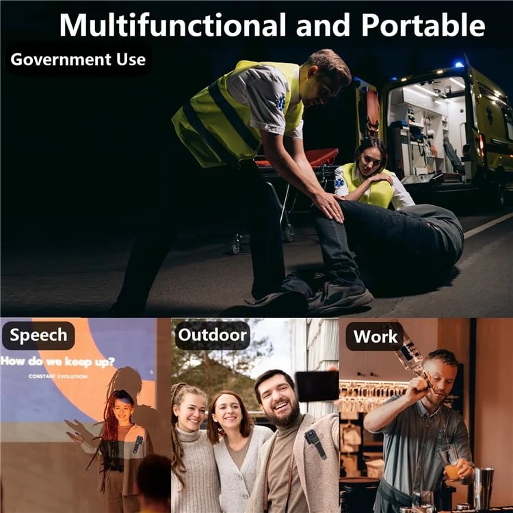 🏆Flash Sale⚡ 50K+ SOLD! Almost Gone-🔥HD 1080P Rechargeable Mini Body Camera With Night Vison&Rotating Lens📷️