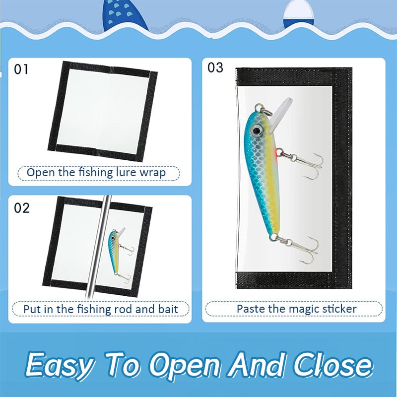🔥LAST DAY 50% OFF🐟 Clear Fishing Lure Wraps⭐