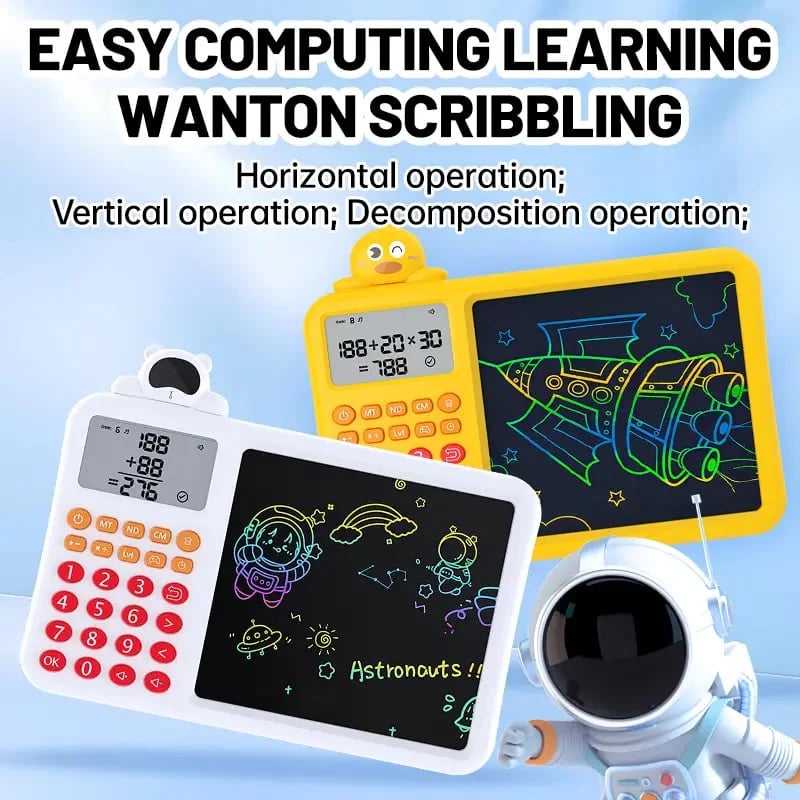 ➕➖Math Games for Kids | Electronic Learning Toy for Addition, Subtraction, Multiplication & Division | Portable Brain Teaser