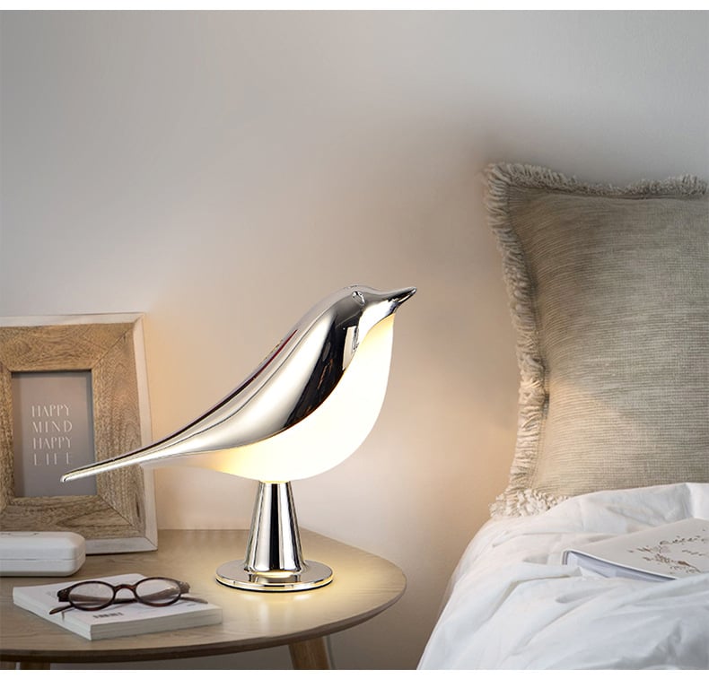 🔥ON SALE🔥Small Bird Touch Lamp🐦Dimmable and Cordless Bird Night Light✨