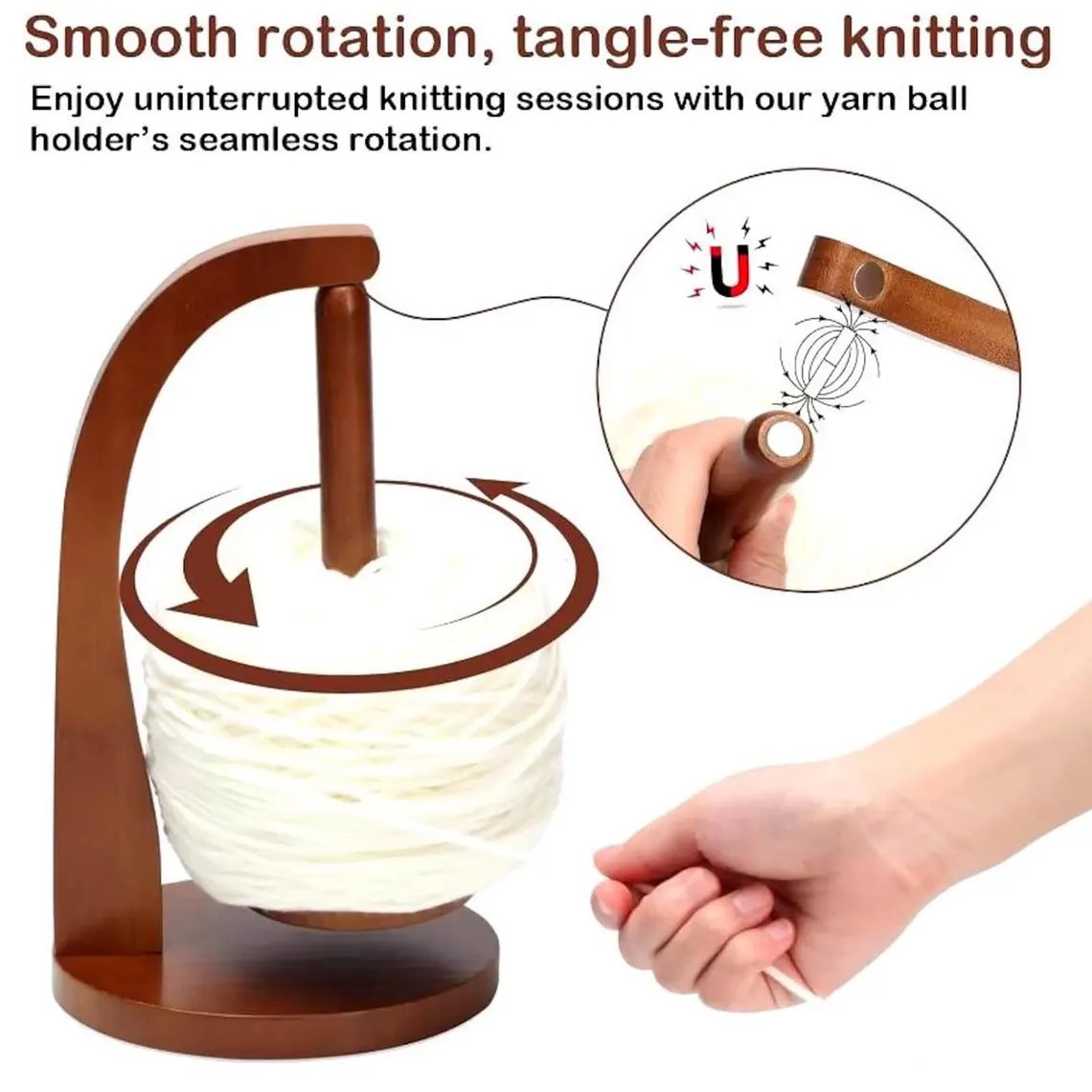 🎄Christmas Sale 49% Off🎁Levitating Premium Yarn Holder