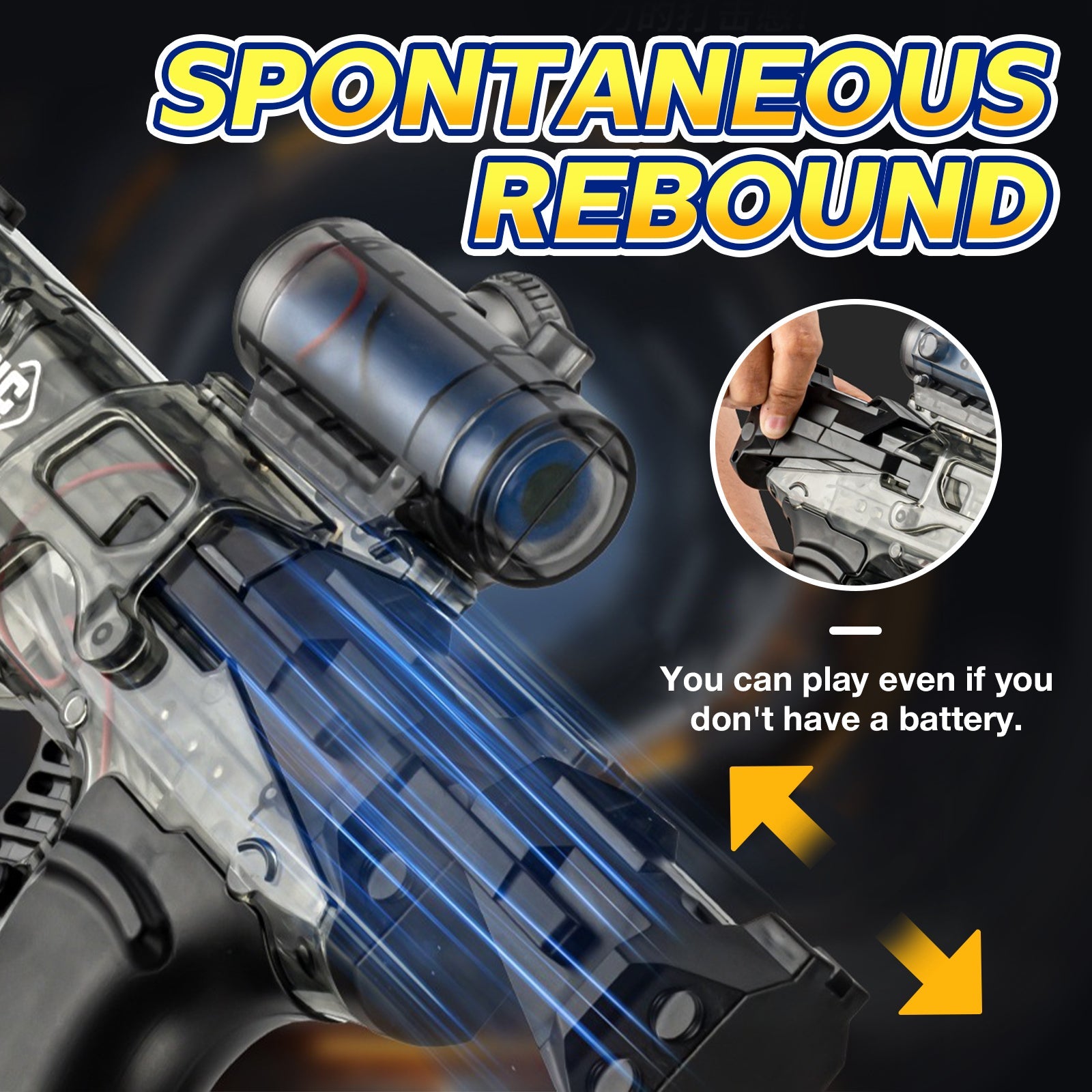 Yopoll Electric Water Guns  Aqua Shooter Hydro Blaster