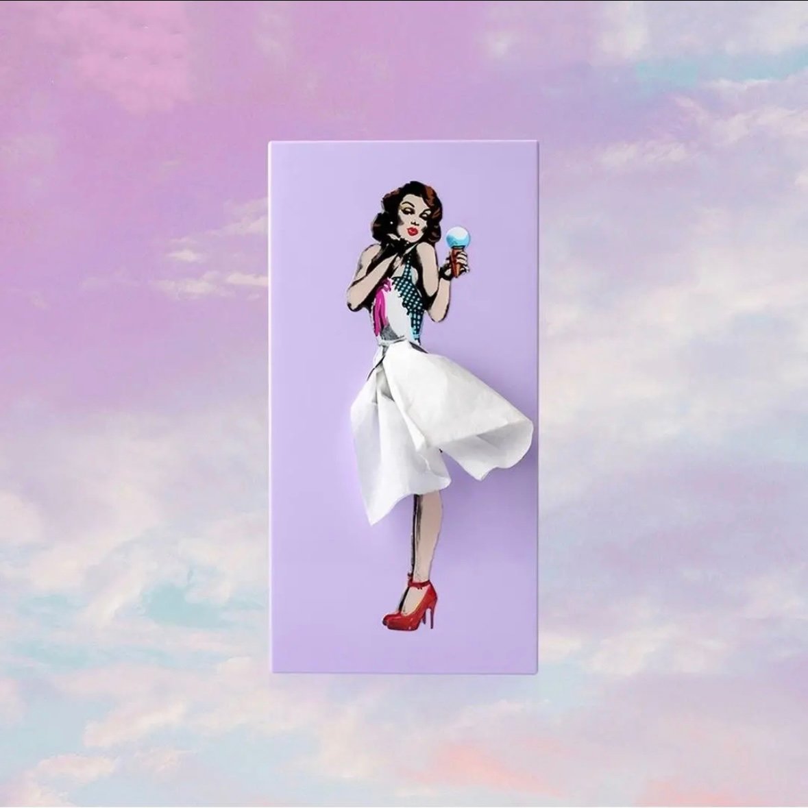 🔥LAST DAY 49% OFF🎁-Cute Flying Skirt Tissue Box ✨
