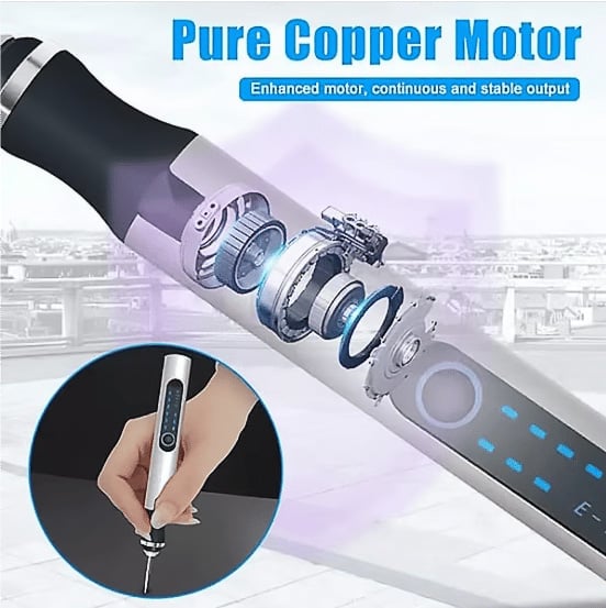 ⏰Last 4 hours Sale: Save 49%🔥Resparked Customizer Engraving Pen with 3 speed adjustment speeds✨